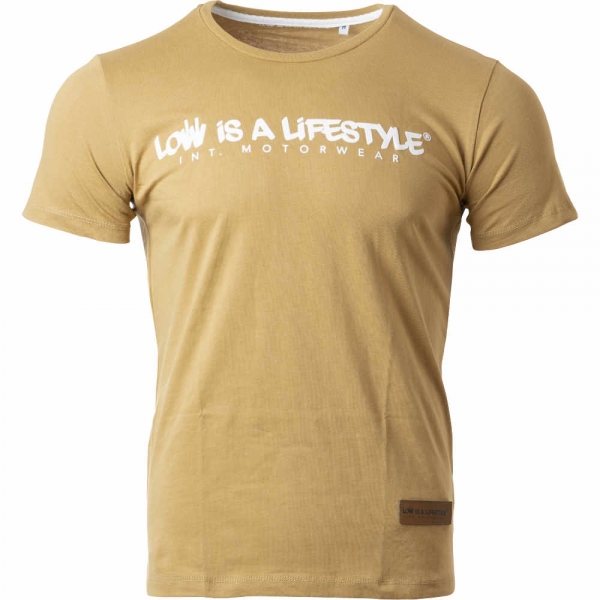 LOW iS A LiFESTYLE® Statement T-Shirt - Brown